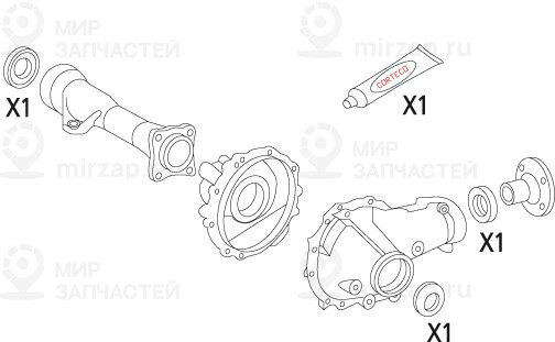 Запчасть CORTECO 19536187