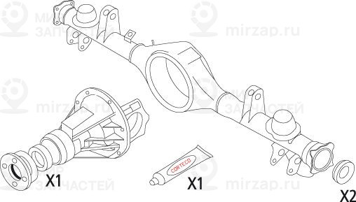 Запчасть CORTECO 19536213