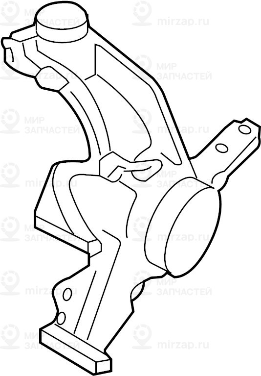 корпус подшипника ступицы
 VAG 5C0407255A