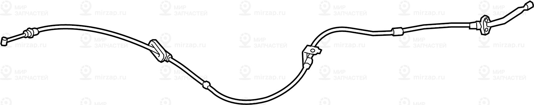 Трос стояночного тормоза
 VAG 5C0609721AC