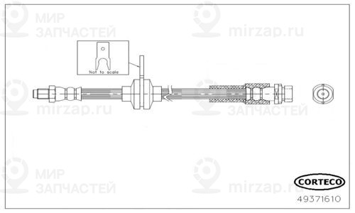 Запчасть CORTECO 49371610
