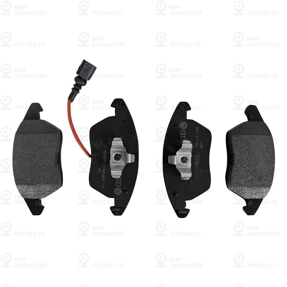 1 комплект тормозных колодок
 VAG 5K0698151
