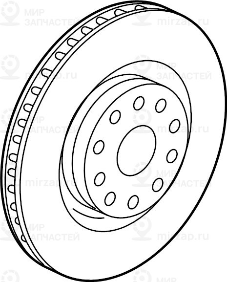 Bremsschei
 VAG 5Q0615301G