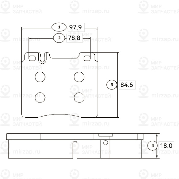 Gk0029_колодки Дисковые Передние!\ Mb W140 2.8-6.0/3.0Td/3.5Td 91> CTR GK0029