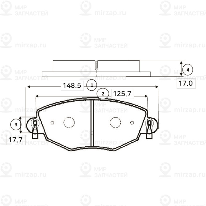 Gk0186_колодки Дисковые Передние!\ Ford Mondeo Iii 1.8I-2.5I/2.0Di 00> CTR GK0186