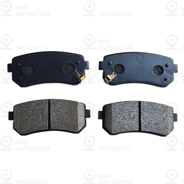 Gk0555_колодки Дисковые Задние!\ Hyundai Accent, Kia Rio 1.4I/1.6I 16V/1.5Crdi 0 CTR GK0555