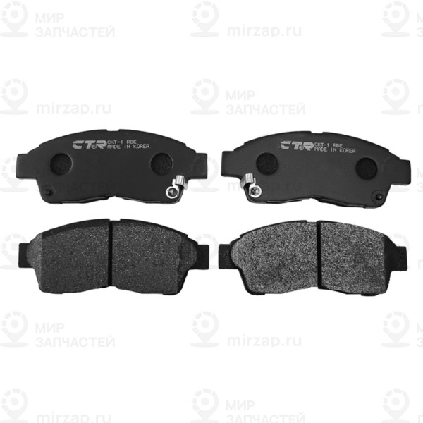 Gk1015_колодки Дисковые Передние!\ Toyota Carina E 93-97/Camry 2.2 92-96/Corolla CTR GK1015