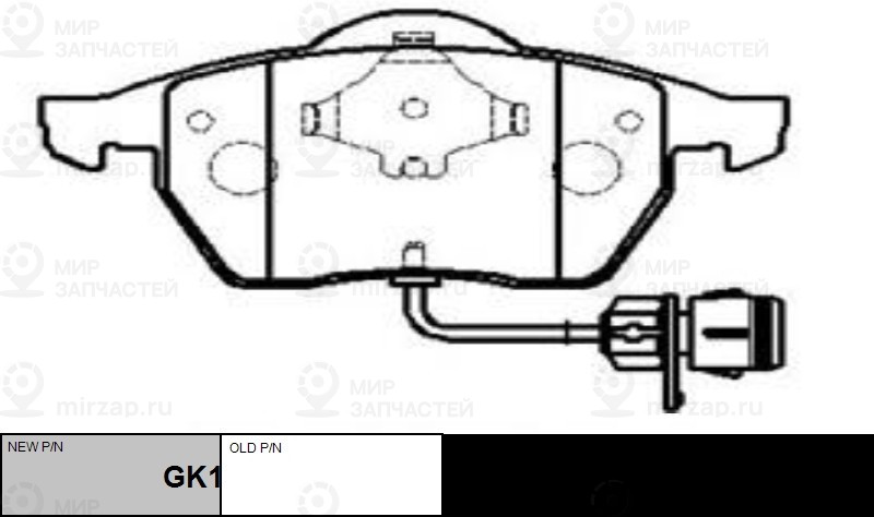 Запчасть CTR GK1253
