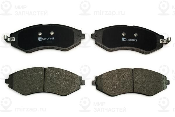 Комплект тормозных колодок, дисковый тормоз CWORKS C11CR0008
