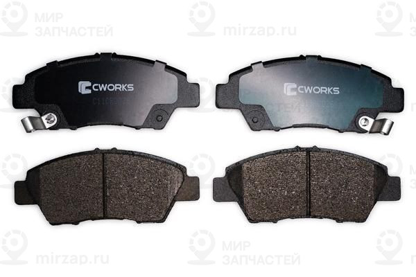 Комплект тормозных колодок, дисковый тормоз CWORKS C11CR0026