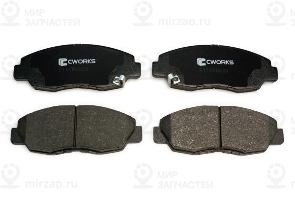 Комплект тормозных колодок, дисковый тормоз CWORKS C11CR0028
