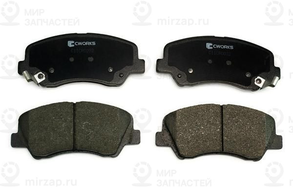 Комплект тормозных колодок, дисковый тормоз CWORKS C11CR0032
