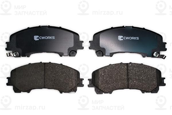 Комплект тормозных колодок, дисковый тормоз CWORKS C11CR0054