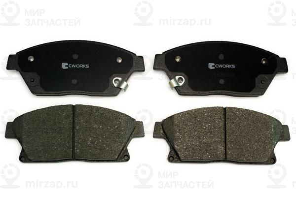 Комплект тормозных колодок, дисковый тормоз CWORKS C11CR0063