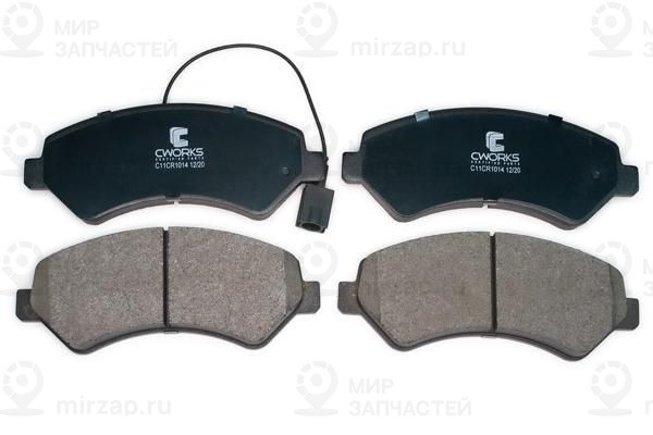 Комплект тормозных колодок, дисковый тормоз CWORKS C11CR1014