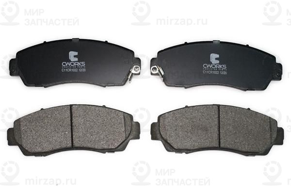 Комплект тормозных колодок, дисковый тормоз CWORKS C11CR1022