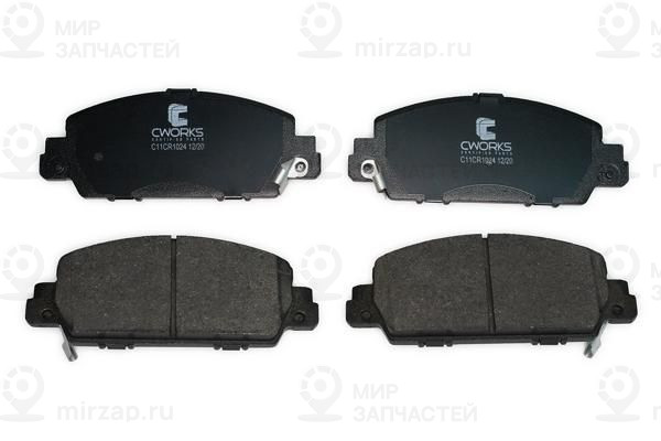 Комплект тормозных колодок, дисковый тормоз CWORKS C11CR1024