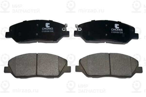 Комплект тормозных колодок, дисковый тормоз CWORKS C11CR1030
