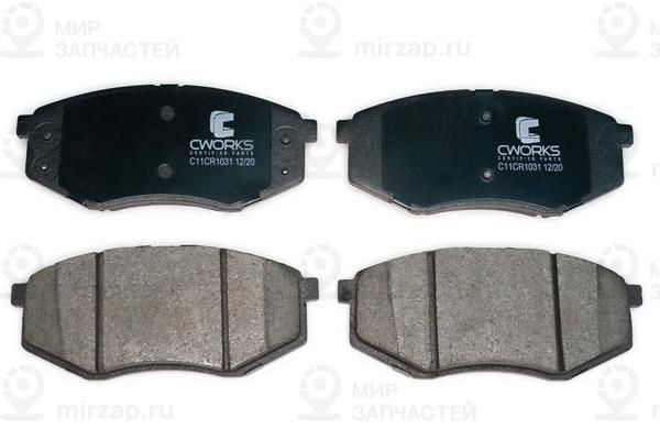 Комплект тормозных колодок, дисковый тормоз CWORKS C11CR1031