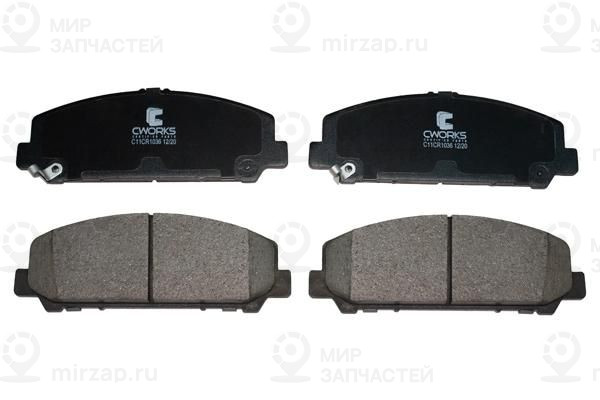 Комплект тормозных колодок, дисковый тормоз CWORKS C11CR1036