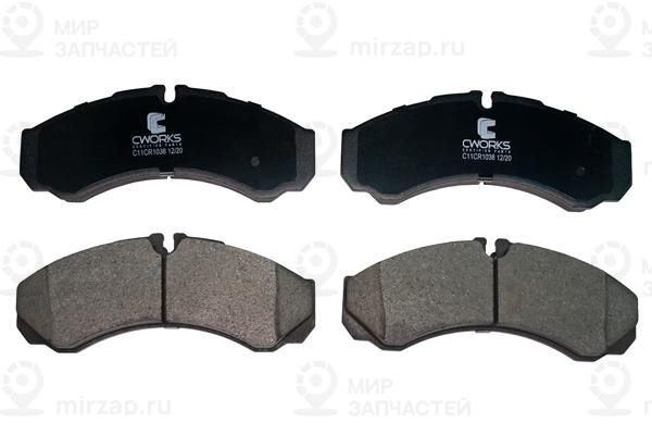 Комплект тормозных колодок, дисковый тормоз CWORKS C11CR1038