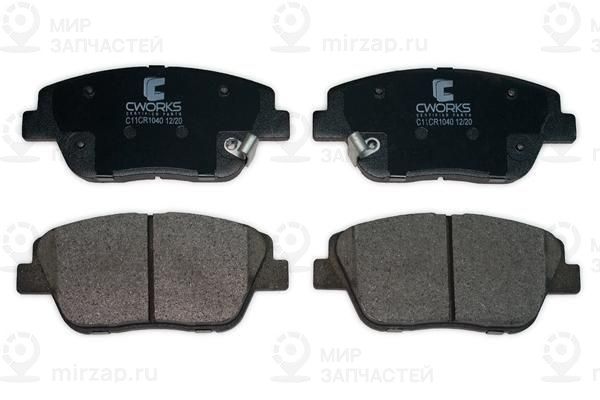 Комплект тормозных колодок, дисковый тормоз CWORKS C11CR1040