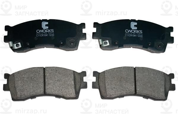 Комплект тормозных колодок, дисковый тормоз CWORKS C11CR1041