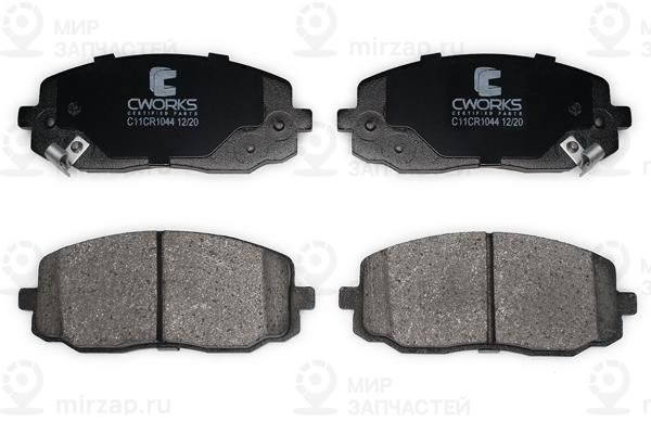 Комплект тормозных колодок, дисковый тормоз CWORKS C11CR1044