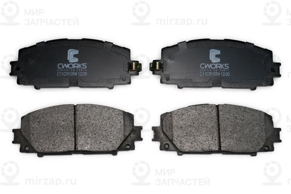 Комплект тормозных колодок, дисковый тормоз CWORKS C11CR1054
