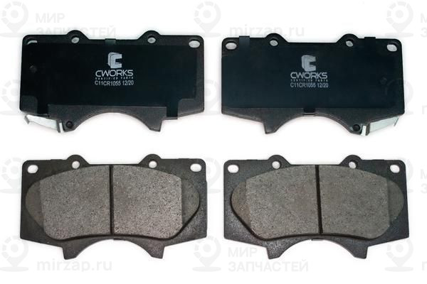 Комплект тормозных колодок, дисковый тормоз CWORKS C11CR1055
