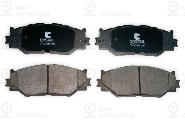 Комплект тормозных колодок, дисковый тормоз CWORKS C11CR1056