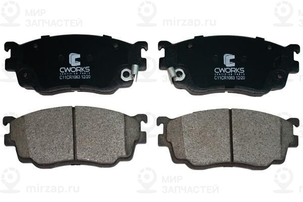 Комплект тормозных колодок, дисковый тормоз CWORKS C11CR1063