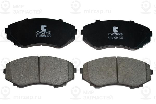 Комплект тормозных колодок, дисковый тормоз CWORKS C11CR1064