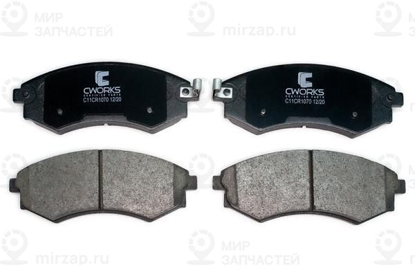 Комплект тормозных колодок, дисковый тормоз CWORKS C11CR1070