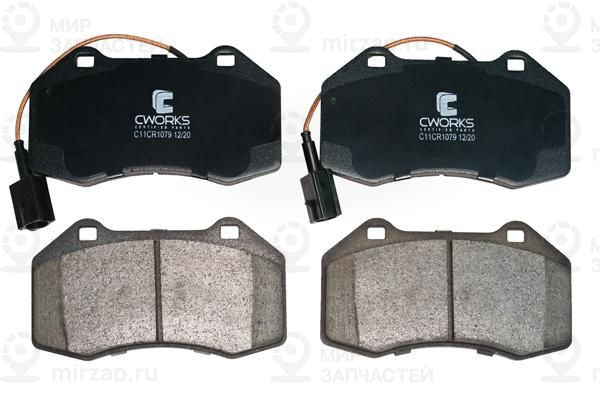 Комплект тормозных колодок, дисковый тормоз CWORKS C11CR1079