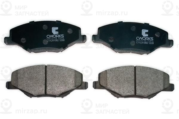 Комплект тормозных колодок, дисковый тормоз CWORKS C11CR1082