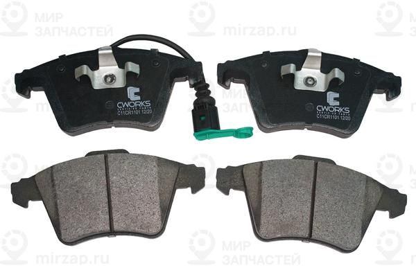 Комплект тормозных колодок, дисковый тормоз CWORKS C11CR1101