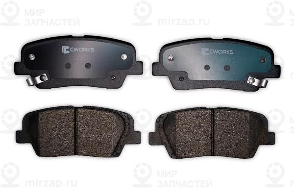 Комплект тормозных колодок, дисковый тормоз CWORKS C12CR0042
