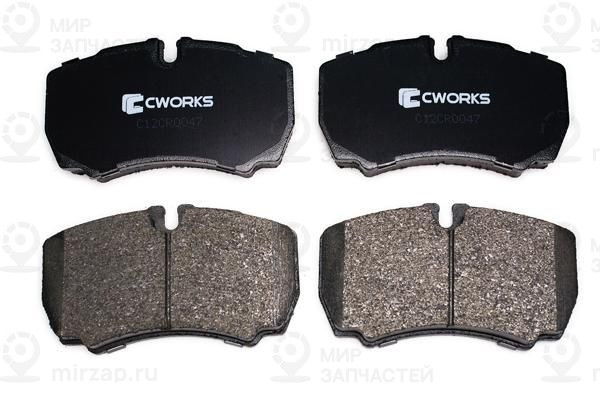 Комплект тормозных колодок, дисковый тормоз CWORKS C12CR0047