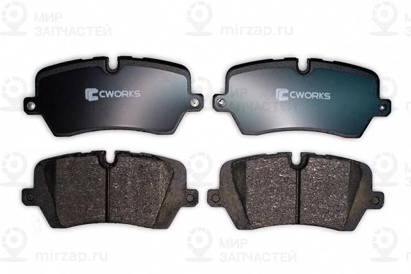Комплект тормозных колодок, дисковый тормоз CWORKS C12CR0052