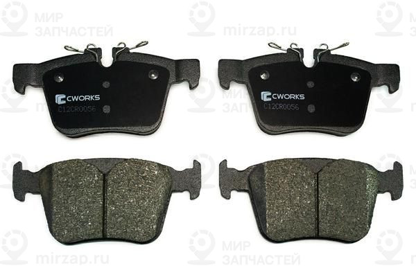 Комплект тормозных колодок, дисковый тормоз CWORKS C12CR0056