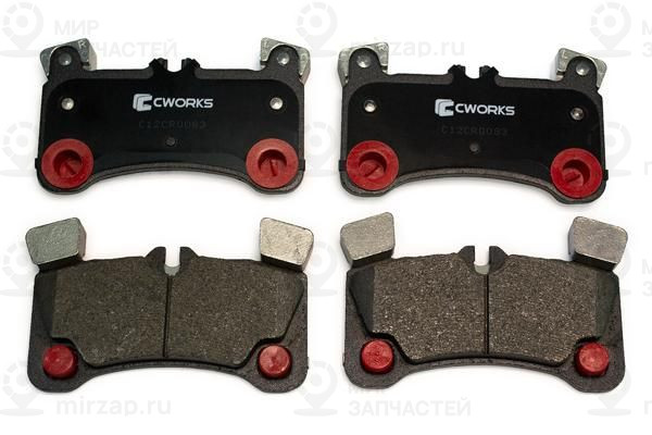 Комплект тормозных колодок, дисковый тормоз CWORKS C12CR0083