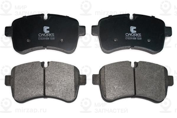 Комплект тормозных колодок, дисковый тормоз CWORKS C12CR1008