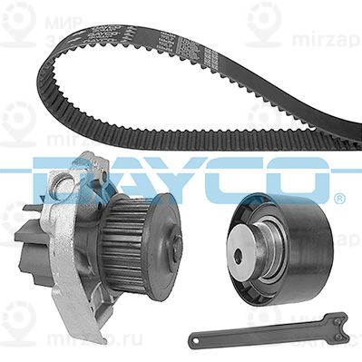 Водяной насос + комплект зубчатого ремня DAYCO KTBWP2853