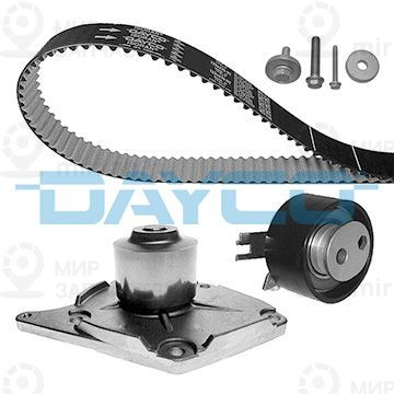 Водяной насос + комплект зубчатого ремня DAYCO KTBWP5320