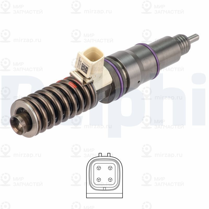 Клапанная форсунка DELPHI HRE298
