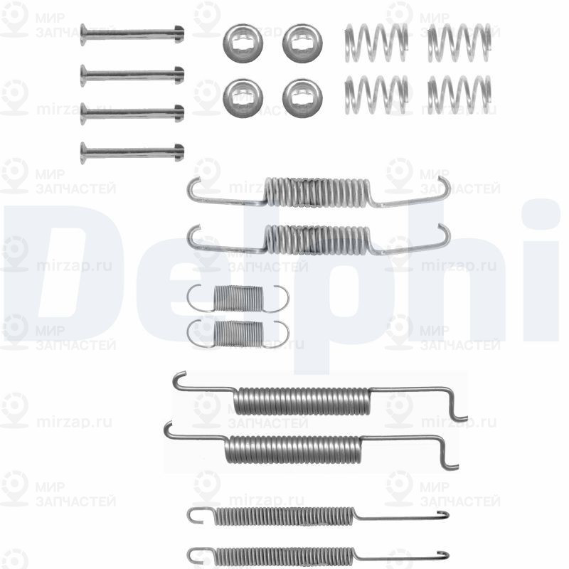 Комплектующие, тормозная колодка DELPHI LY1033