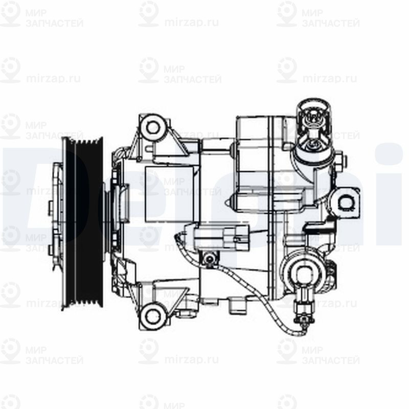 Компрессор, кондиционер DELPHI TSP0155948