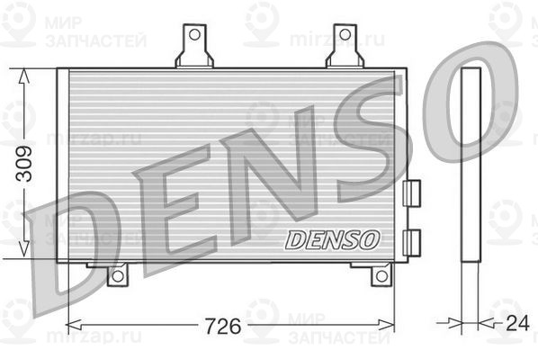Конденсатор, кондиционер DENSO DCN11003