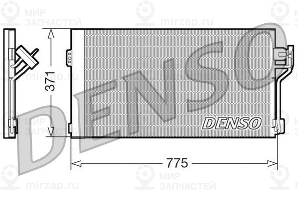 Конденсатор, кондиционер DENSO DCN17050